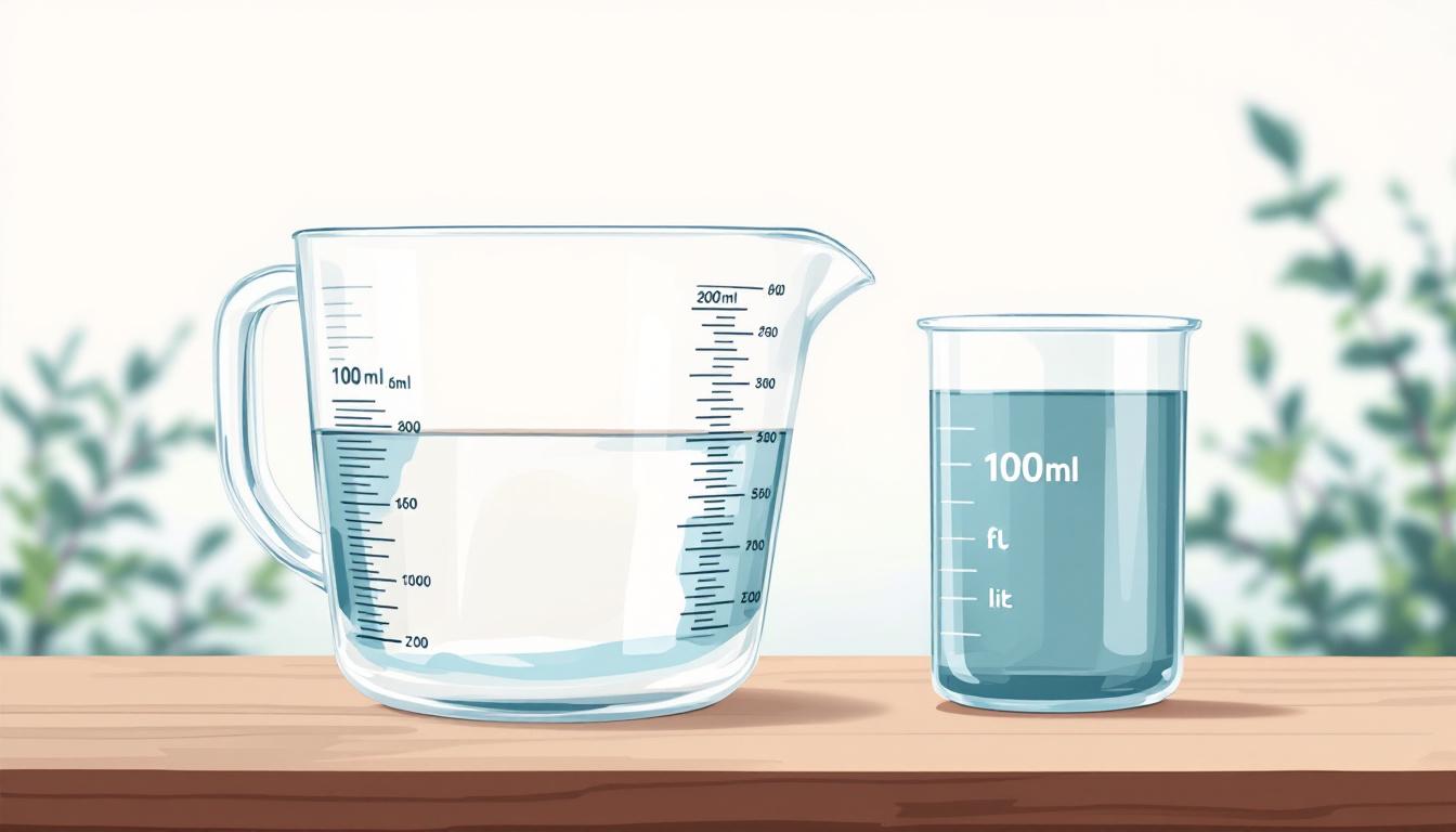 découvrez comment convertir 100 ml en litres facilement et obtenez le résultat précis de cette conversion de volume.
