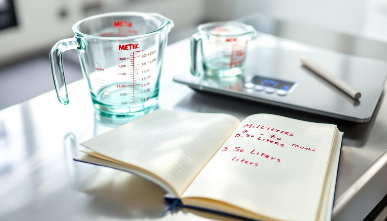 découvrez comment convertir 100 ml en litres facilement et rapidement. apprenez la formule simple pour obtenir le résultat exact et maîtrisez les conversions d'unités de volume.