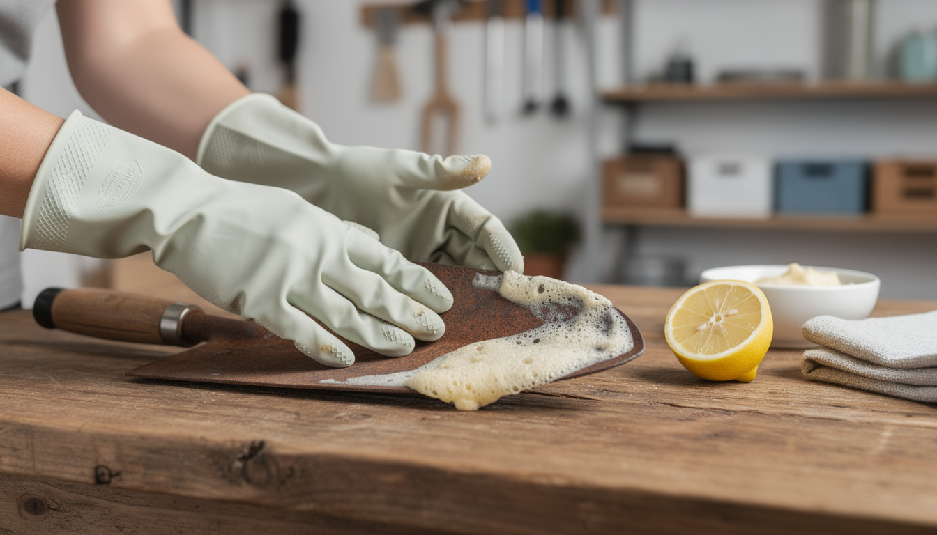 découvrez des méthodes simples et efficaces pour enlever la rouille sans effort et redonnez facilement leur éclat à vos objets rouillés.