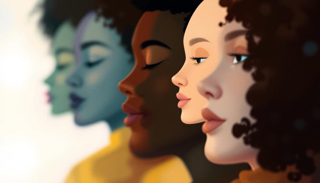 explorez la richesse et la diversité des nuances de peau chez les personnes d'ascendance métisse, célébrant un éventail unique de beauté et d'identité culturelle.