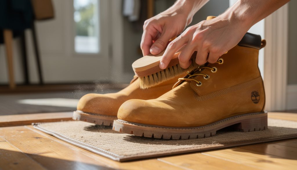 découvrez 7 astuces efficaces pour nettoyer vos chaussures en nubuck timberland et leur redonner un aspect neuf facilement.