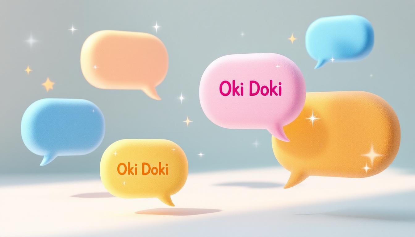 découvrez l'origine et la signification de l'expression populaire 'oki doki' dans notre article explicatif.