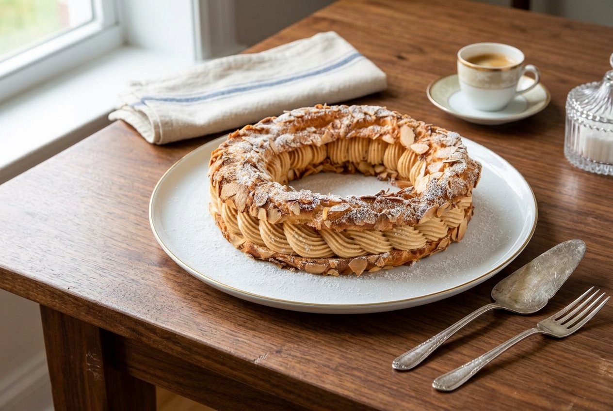 Paris Brest maison choux praliné crème mousseline