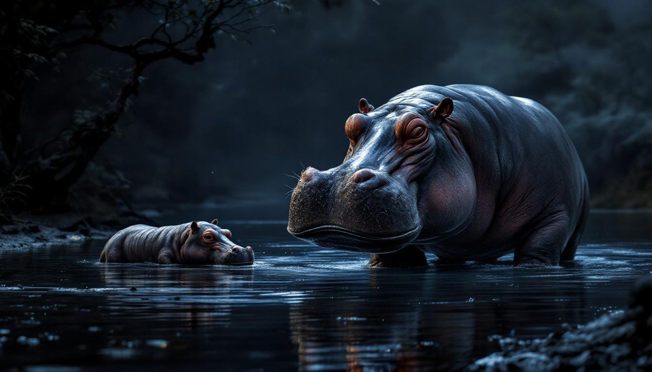 découvrez les hippos, ces imposants géants aquatiques, et explorez leurs comportements étonnants et parfois mortels dans leur habitat naturel.