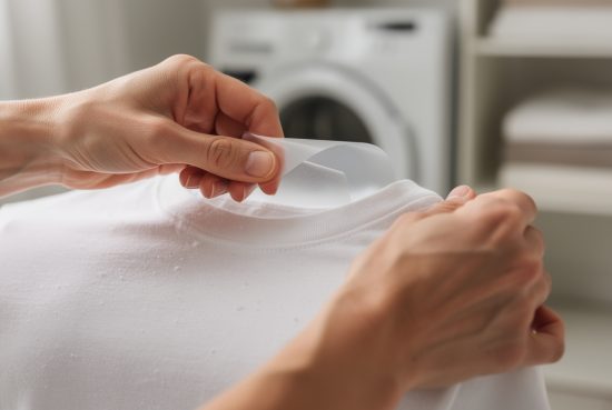 apprenez comment enlever facilement une décalcomanie ou un flocage pour retirer un transfert sur vos vêtements sans les abîmer.