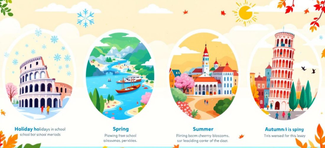 découvrez les périodes de congé scolaire en italie et organisez au mieux les vacances des élèves grâce à notre aperçu complet des calendriers scolaires italiens.